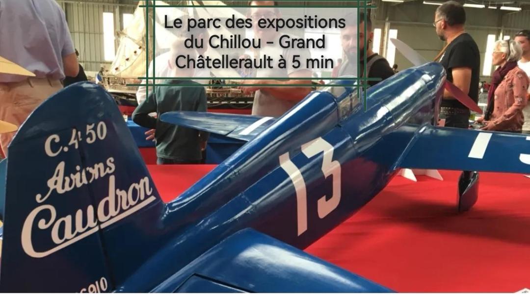 Gite De Charme Dans Un Cadre Calme Et Reposant Châtellerault المظهر الخارجي الصورة